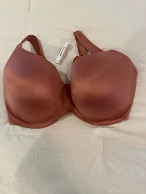 Soma Smooth Full-Coverage Bra in Rose Mauve
